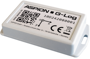 ASPION G-Log Schocksensor zur Transportüberwachung incl. Temperatursensor