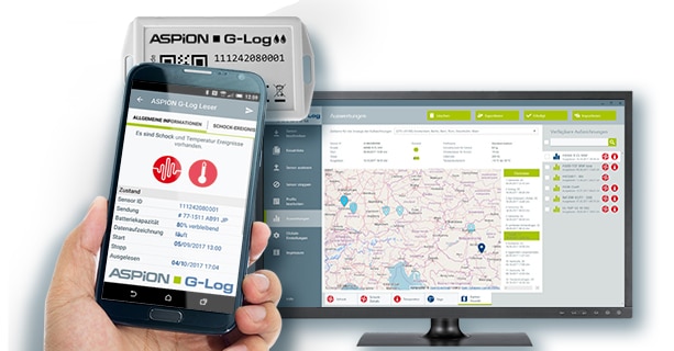 Clouddienst ASPION G-Log Premium mit Ortung