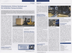 Anwenderbericht ASPION G-Log in Sensor Magazin Oktober 2018