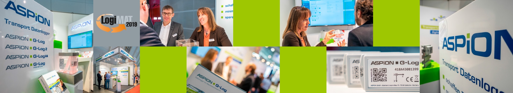 Datenlogger für Transportüberwachung - Danke für Ihren Besuch auf der LogiMAT