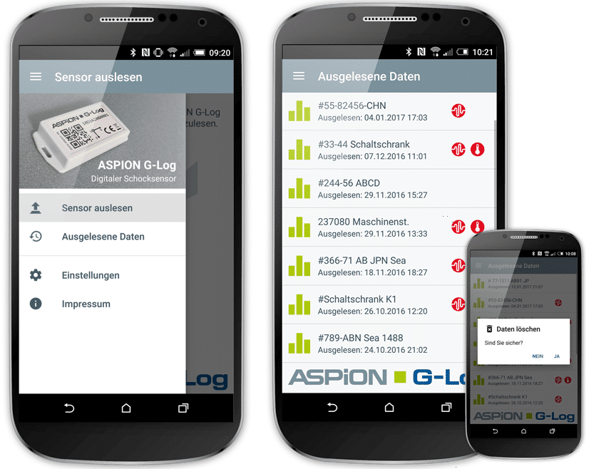 ASPION-G-Log_SmartphoneApp7-Menue-Listenansicht