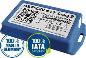 Transport Datenlogger ASPION G-Log2