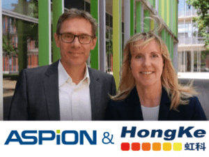 ASPION cooporates with HongKe, China