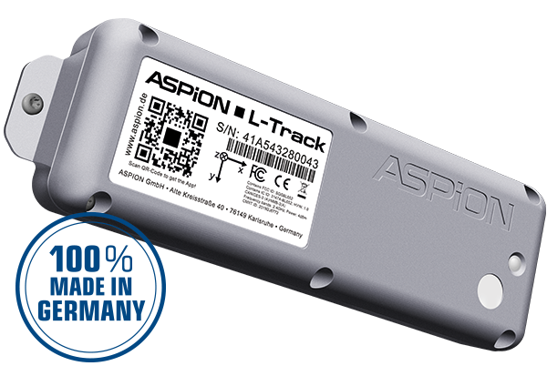 ASPION L-Track data logger asset tracking
