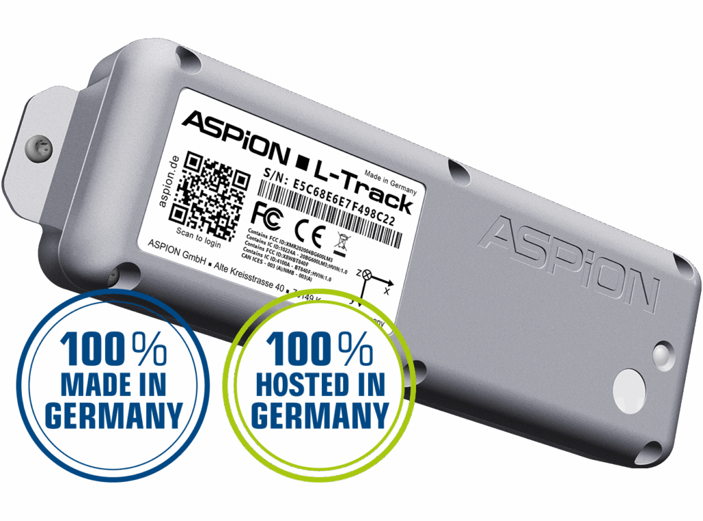 ASPION L-Track data logger asset tracking